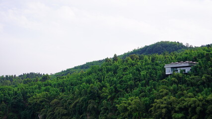 view of the mountains