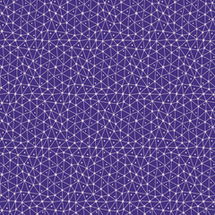 Netting with stars seamless vector pattern on purple. Decorative surface print design for halloween costumes fabrics, magical stationery, celestial wrapping paper, backgrounds, and packaging.