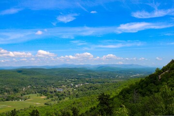 Hudson Valley Shawngunk Mountains Scenic Byway Overlook on Rt 52
