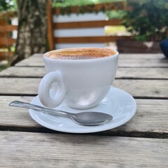 cup of cappuccino