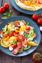 Bunter Tomatensalat