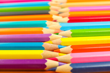 Ordinary pencils as background