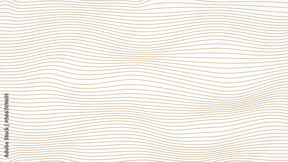 Poster abstract background. gold dynamic lines flow topographic. line waves contour geographic grid map. fl