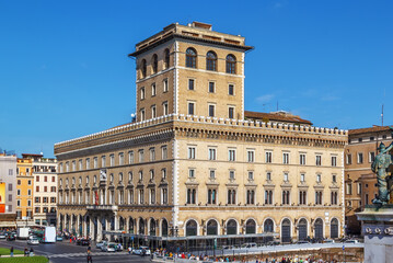 Fototapeta premium The Generali Insurance building in Rome, Italy