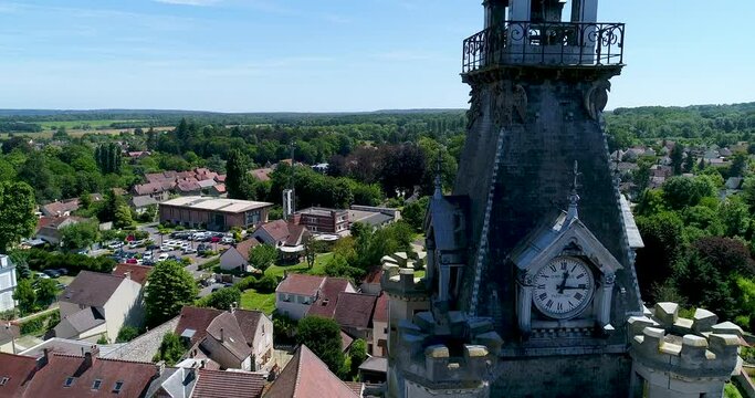 village in the french countryside