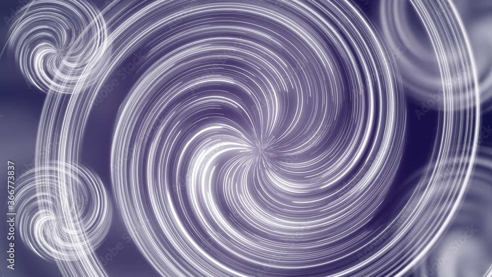 Poster abstract background formed of white swirl on 3d rendering.
