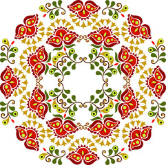  beautiful folk art, floral decoration
beautiful flower illustration
