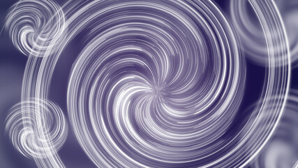 Abstract background formed of white swirl on 3d rendering.