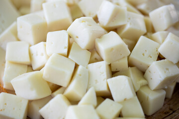 diced cheese