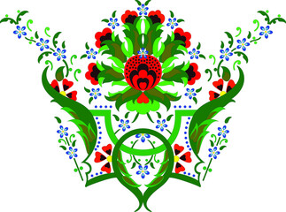 beautiful folk art, floral decoration
beautiful flower illustration
