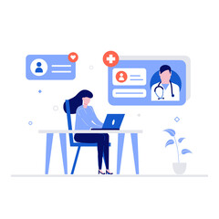 Delivery and shopping vector illustration concept with characters. Modern flat style for landing page, mobile app, poster, flyer, template, web banner, infographics, hero images.