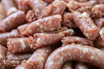 raw sausage