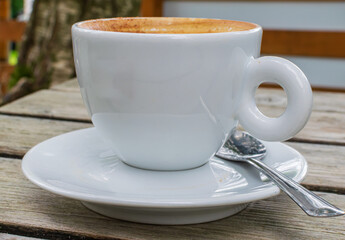 cup of cappuccino