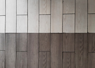 Background of vertical black and white rectangular floor tiles. Abstract Architecture detail. Patterns and Textures.