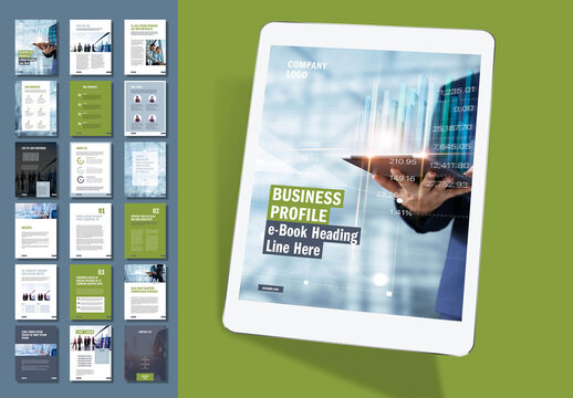 Business Profile E-Book Layout 