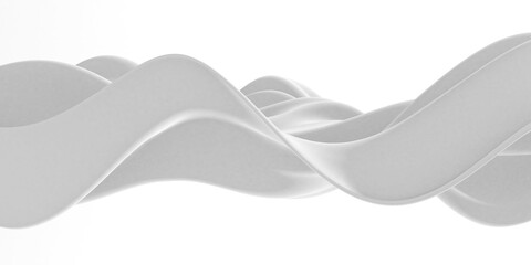 White abstract liquid wavy background