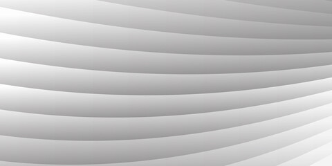 Abstract white square wave curve shape with futuristic concept background