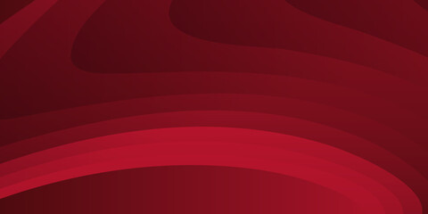 Vector abstract background - modern concept of red paper art style, banner. Vector illustration design for presentation, banner, cover, web, flyer, card, poster, game, texture, slide, magazine