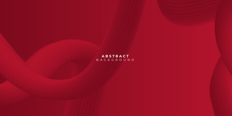 Vector abstract background - modern concept of red paper art style, banner. Vector illustration design for presentation, banner, cover, web, flyer, card, poster, game, texture, slide, magazine