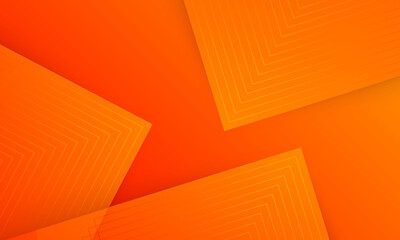 Gradient orange background, abstract creative initial digital background