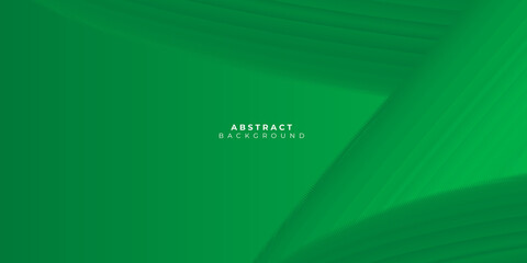 Green abstract background wave