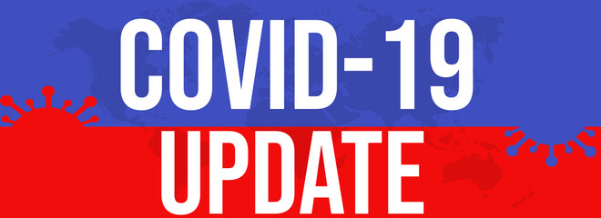 Covid-19 update news. concept of the coronavirus SARS-CoV-2