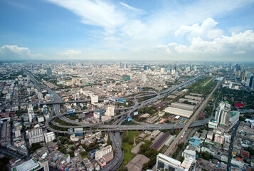 Fototapeta na wymiar Bangkok Skyline