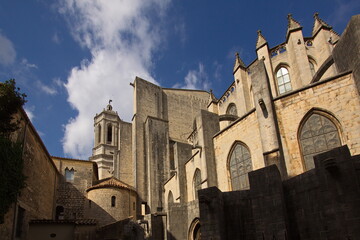 Cathedral of Saint Mary of Girona,Catalonia,Spain,Europe
