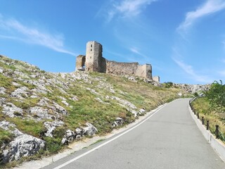 Fototapeta na wymiar Ruins of the fortress