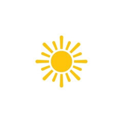 sun ilustration logo