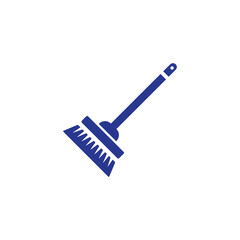 Broom cleaning  icon vector design