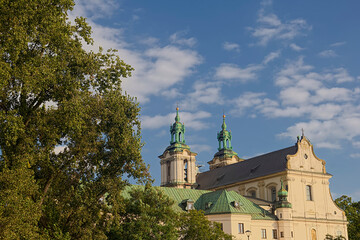 A wonderful view of Saint Michael Church "The Archangel" in Krakow Poland