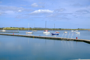 Fototapeta premium Dublin - August 2019: port of Malahide