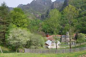 house in the mountains