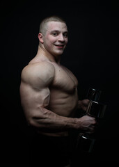 Portrait of bodybuilder