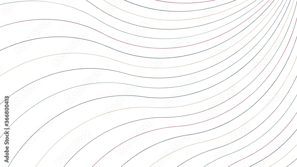 Poster abstract background. colorful dynamic lines flow texture. line waves contour grid. flat vector illus