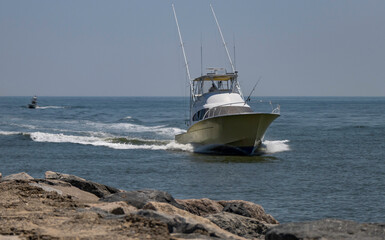 A nice boat ride on a hot summer day makes the blues go away