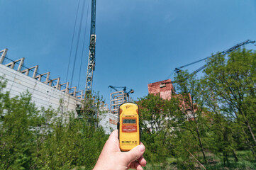 Reactors building 5 and 6 in Pripyat, Chernobyl exclusion Zone. Chernobyl Nuclear Power Plant Zone...