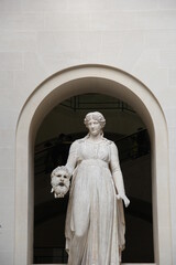 Fototapeta premium statue of woman