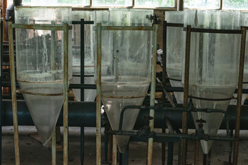 Laboratory of Hydrobiology animal building in Pripyat, Chernobyl exclusion Zone. Chernobyl Nuclear Power Plant Zone of Alienation in Ukraine