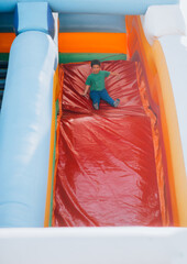 Big inflatable slide