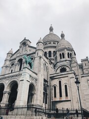 Fototapeta na wymiar Sacred Heart Basilica. Paris, France. 