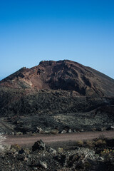 Paisajes volcanicos de las Islas canarias