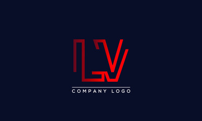 Fototapeta na wymiar Creative letters , Logo Design Vector Template. Initial Letters , Logo Design