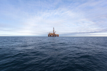 Offshore oil rig