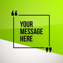 Abstract vector illustration with shape speech talking cloud of