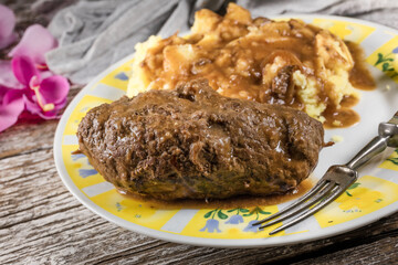 Tasty beef roulades.