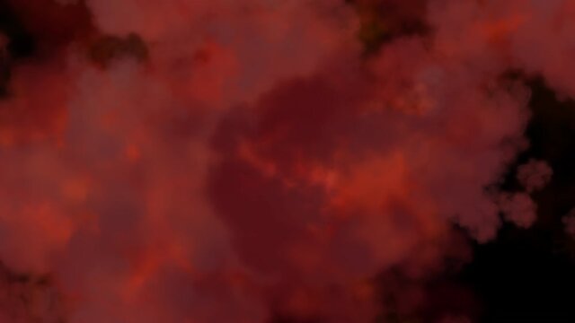 Explosion elements animation . 4K Resolution (Ultra HD).