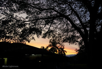 atardecer