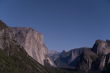 Yosemite Valley at Night
